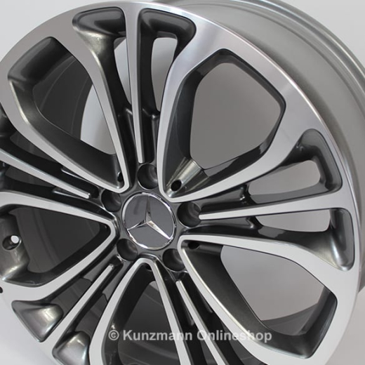 Mercedes-Benz | triple-spoke-rim | S-class W222 | 19 inch | himalaya gray | A2174010202/0302-7X21