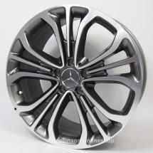 19 inch rim set | S-Class Coupé C217 | 5-triple-spokes-design | Genuine Mercedes-Benz | A2174010202/0302-7X21-217