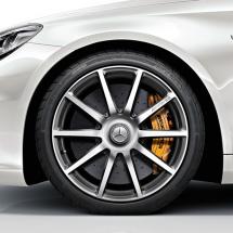 S 63 AMG 20 inch light-alloy wheel set | 10-spoke-design | S-Klasse W222 | genuine Mercedes-Benz | A2224010600/07007X21-Satz