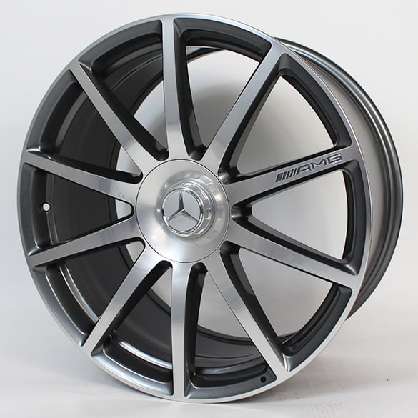 S 63 AMG 20-inch forged alloy wheel set | 10-spoke | S-Class W222 | Genuine Mercedes-Benz