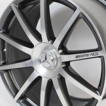 S 63 AMG 20-inch forged alloy wheel set | 10 spoke | S-Class C217 | original Mercedes-Benz | A22240106007X21/0700-Satz