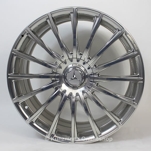 S 65 AMG 20-inch forged aluminium wheel set multispoke S-Class W222 original Mercedes-Benz