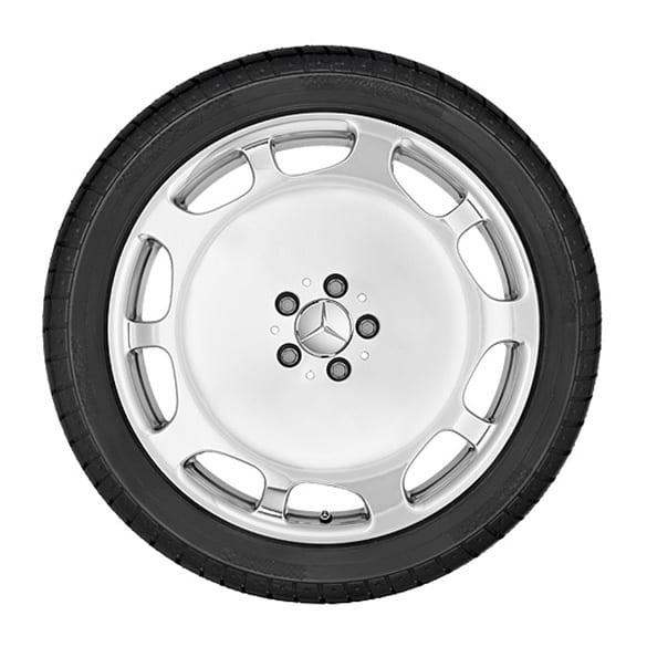 20 inch Maybach forged alloy wheel set polished S-Class X222 genuine ...