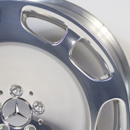 20 inch Maybach forged alloy wheel set polished S-Class X222 genuine ...