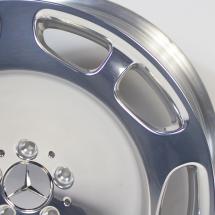 20 inch Maybach forged alloy wheel set polished S-Class X222 genuine Mercedes-Benz | A22240116/7007X15-Satz