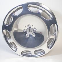 20 inch Maybach forged alloy wheel set polished S-Class X222 genuine Mercedes-Benz | A22240116/7007X15-Satz
