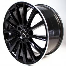 AMG 20-inch light-alloy wheels Night-Edition S-Class W222 original Mercedes-Benz | A22240104/5007X72-222