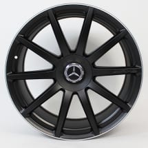 AMG forged rims | 10-spoke-design | Mercedes-Benz S-Class W222 | 20 inch | W222-S63-AMG-Felgen-schwarz