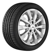 16 inch set of rims | 10-spoke wheel | Mercedes-Benz V-Class | silver | 447-10-silber