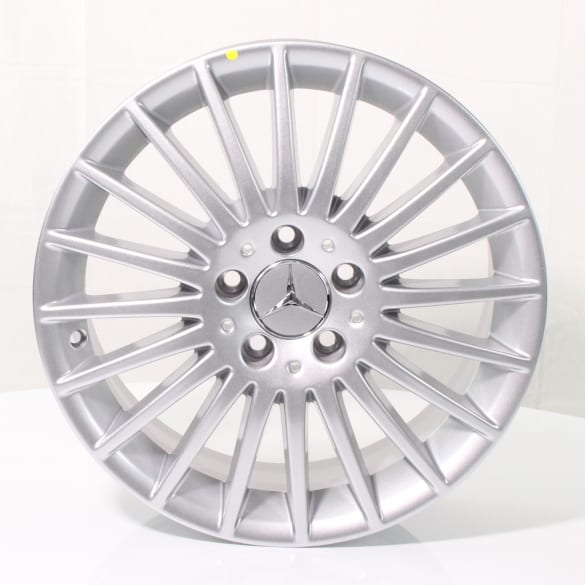 17 inch set of rims multi-spoke wheel Mercedes-Benz V-Class silver