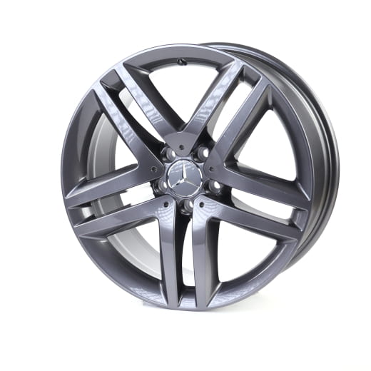 19 inch wheel set 5-twin-spoke wheel Mercedes-Benz V-Class tremolite metallic  | A44740145007X28-Satz
