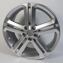 Original VW Mallory 5-doublespoke rims | Polo 6R | 16 inch | VW-Mallory-16Zoll-Polo-6R