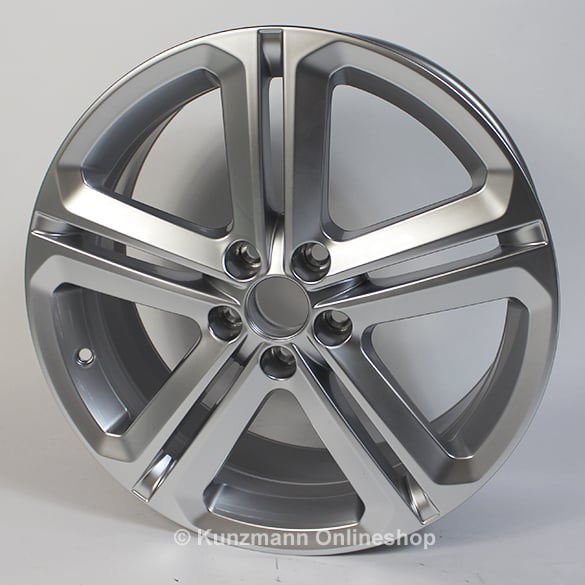 Original VW Mallory 5-doublespoke rims | Polo 6R | 16 inch | VW-Mallory-16Zoll-Polo-6R