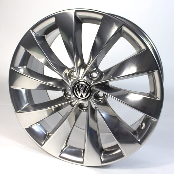 Original Volkswagen Interlagos Rims 8x18 Silver Scirocco