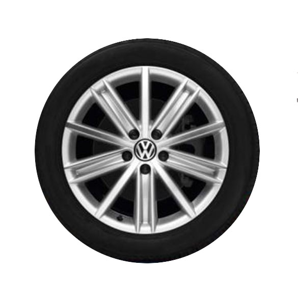 Volkswagen New York Rims Set 7x18 Silver Tiguan