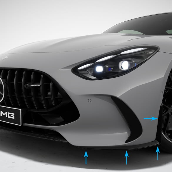 AMG Aerodynamics Flics front lip AMG GT C192 Genuine Mercedes-AMG