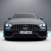 AMG Aerodynamics Flics side spoiler front bumper AMG GT X290 Genuine Mercedes-AMG | 290-Aerodynamik-Lufteinlaesse