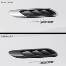 Air intakes dark chrome E-Class saloon W214 Genuine Mercedes-AMG | Lufteinlässe-W214