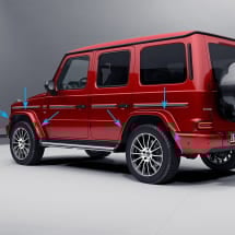 AMG fender flares G-Class 463A genuine Mercedes-Benz  | G63-AMG-rvvh-463A