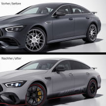 Nightpackage widow trims AMG GT X290 genuine mercedes-benz | GT4-Night-Zierleisten