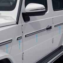 AMG Protective Trim Aluminium G-Class W463A  | Zierleisten-Aluminium-463A