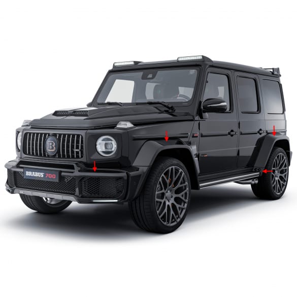 BRABUS WIDESTAR package G-Class W463A facelift conversion set