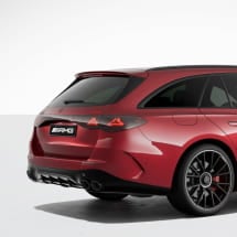 Trunk trim black night edition incl. rear lights E-Class S214 estate | Heckzierleiste-Night-S214