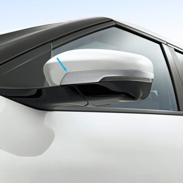 Decorative moulding mirror cap KIA EV4 brushed aluminium optic 2-piece set genuine KIA