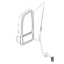 Exterior mirror complete Sprinter 907 910  | Sprinter907/910-Außenspiegel