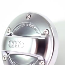 Genuine Audi fuel filler cap in aluminium look  | Audi-Alu-Tankdeckel