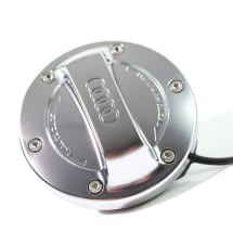 Genuine Audi fuel filler cap in aluminium look  | Audi-Alu-Tankdeckel