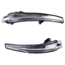 Indicator light exterior mirror black darkened Night Package C-Class W205 | A0999067101/7201-W205 Indicator light exterior mirror black darkened Night Package C-Class W205 | A0999067101/7201-W205