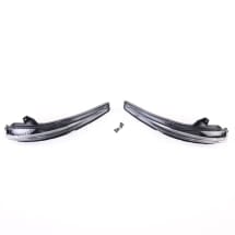 Indicator light exterior mirror black darkened Night Package C-Class S205 | A0999067101/7201-S205