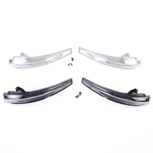 Indicator light exterior mirror black darkened Night Package C-Class A205 | A0999067101/7201-A205 Indicator light exterior mirror black darkened Night Package C-Class A205 | A0999067101/7201-A205