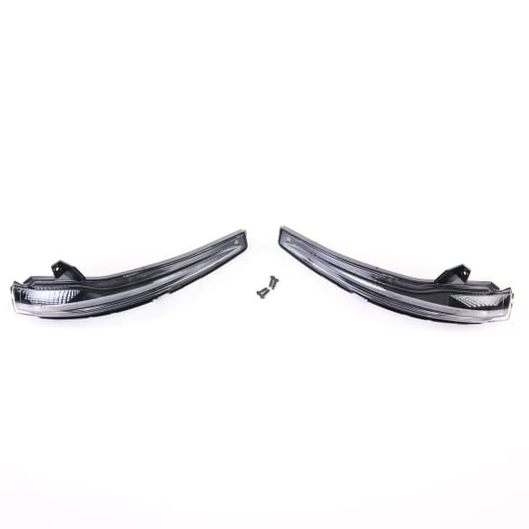 Indicator light exterior mirror black darkened Night Package GLC SUV X253