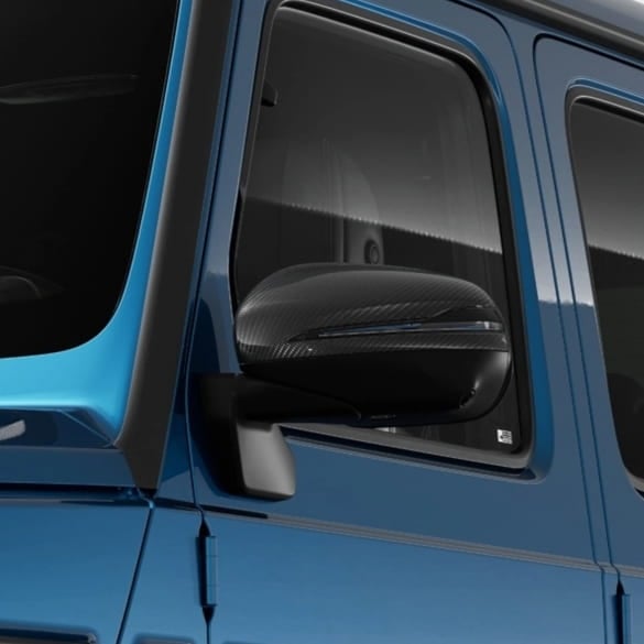 Mirror caps carbon-design G-Class W465 Exterior mirror housing set genuine Mercedes-Benz