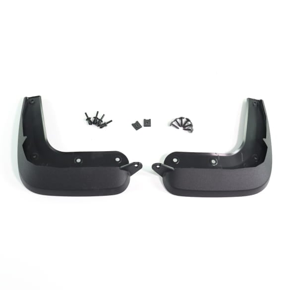 Mud flap set front black VW Passat B9 Variant Genuine Volkswagen