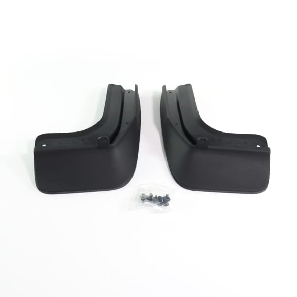 Mud flap set front black VW Passat B8 Sedan Variant Genuine Volkswagen