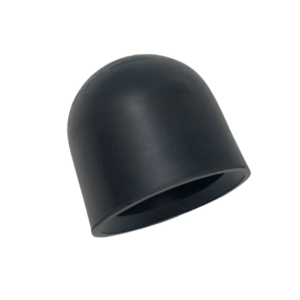 Protective cap towing hitch black rubber Original Volkswagen | 000092205
