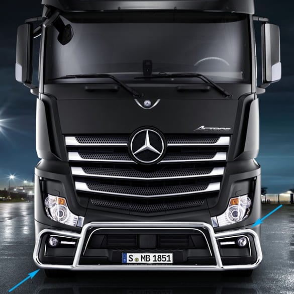 Stainless steel front bumper Actros Original Mercedes-Benz