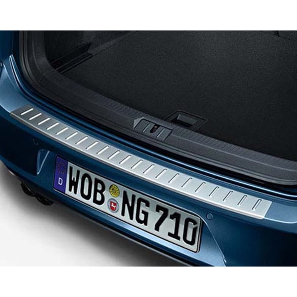 Bumper protection Golf 7 VII stainless steel look genuine Volkswagen