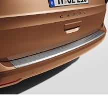 Bumper protection Caddy 5 V SB stainless steel look genuine Volkswagen | 2K7061195