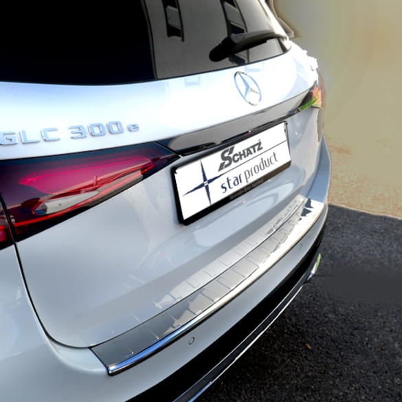 Bumper Protection Stainless Steel Premium GLC X254 standard bumper Genuine Schätz Mercedes-Benz