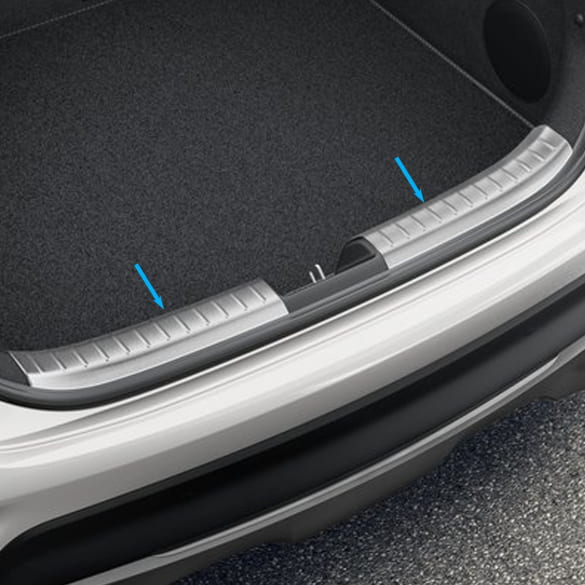 Bumper protector inside KIA XCeed CD brushed stainless steel Genuine KIA