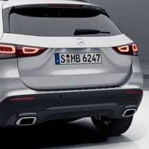 Chrome-plated bumper protection GLA H247 genuine Mercedes-Benz | A2477251601