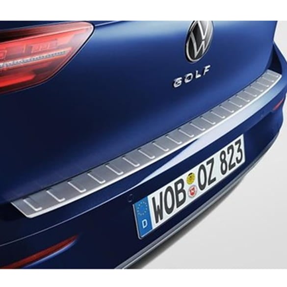 Golf 8 VIII bumper protection stainless steel look Genuine Volkswagen