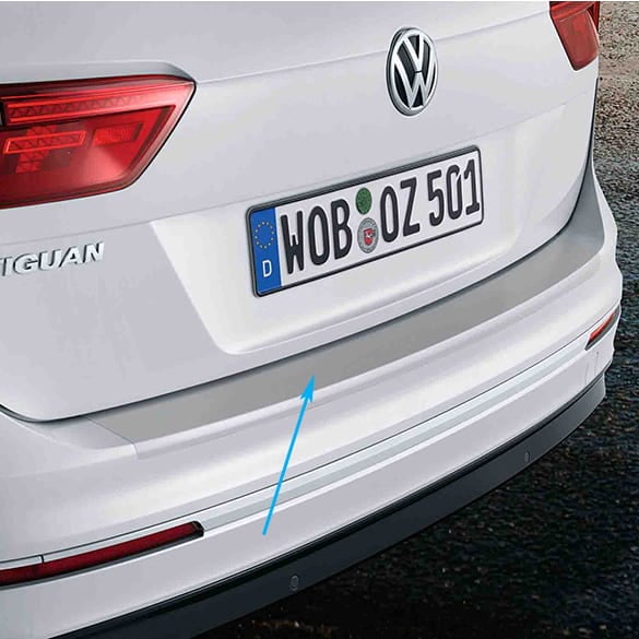 2016- Transparent rear bumper protector Volkswagen VW Tiguan II 