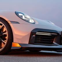 BRABUS front inserts Porsche 911 Turbo S carbon matt | 902-210-10