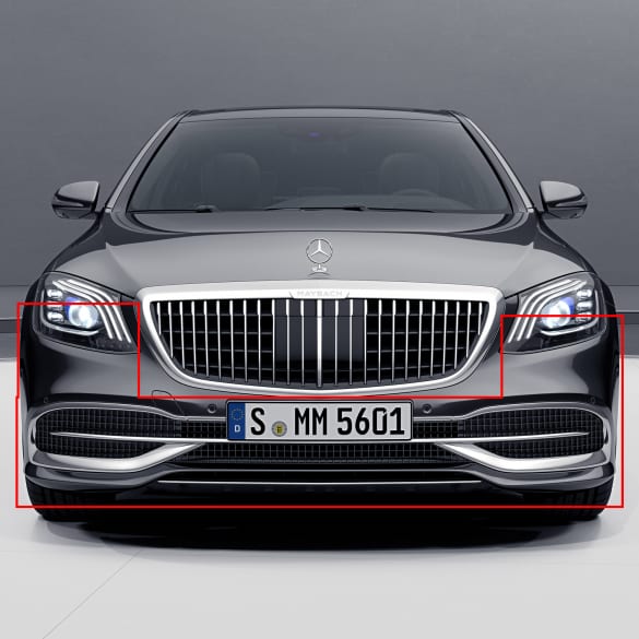 Maybach facelift front bumper S-Class W222 genuine Mercedes-Benz | 222-Maybach-Front