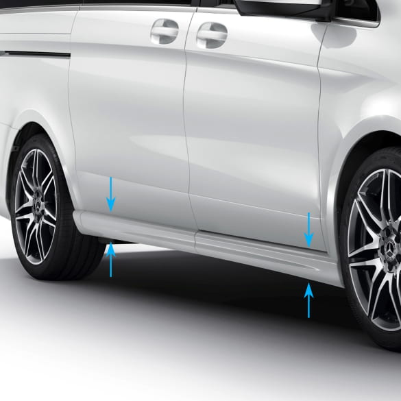 AMG side skirts V-Class W447 retrofit Genuine Mercedes-Benz